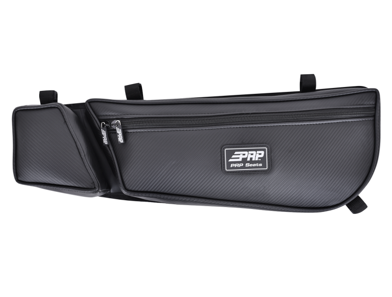 Can-Am Maverick X3 Storage Bag - Front - PRP Seats - Door Bag with Knee Pad - Black - `17-`22 Can-Am Maverick X3 Storage Bag - Front - PRP Seats - Door Bag with Knee Pad - Black - `17-`22